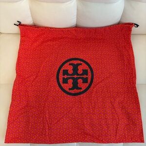 Tory Burch Red Drawstring Dust Bag